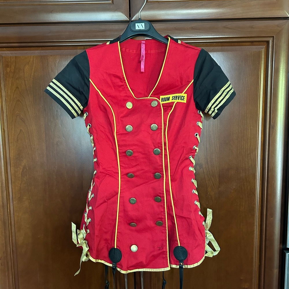 Sexy Room Service Halloween Costume - Size S